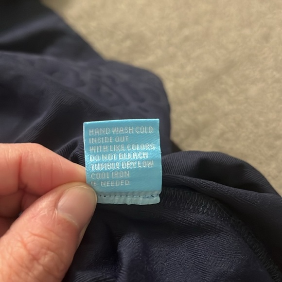 J. McLaughlin Navy Pocketed Shift Dress Size XL - Picture 7 of 11